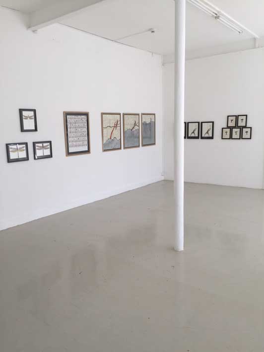 Martin Staub, première salle, vue générale de l'expostion