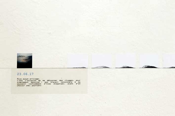 Jean-Pierre Brazs, L'hypothèse de l'île, vue de l'installation