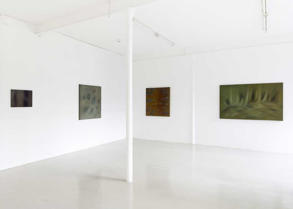 Josée Pitteloud, vue partielle de l'exposition, première salle