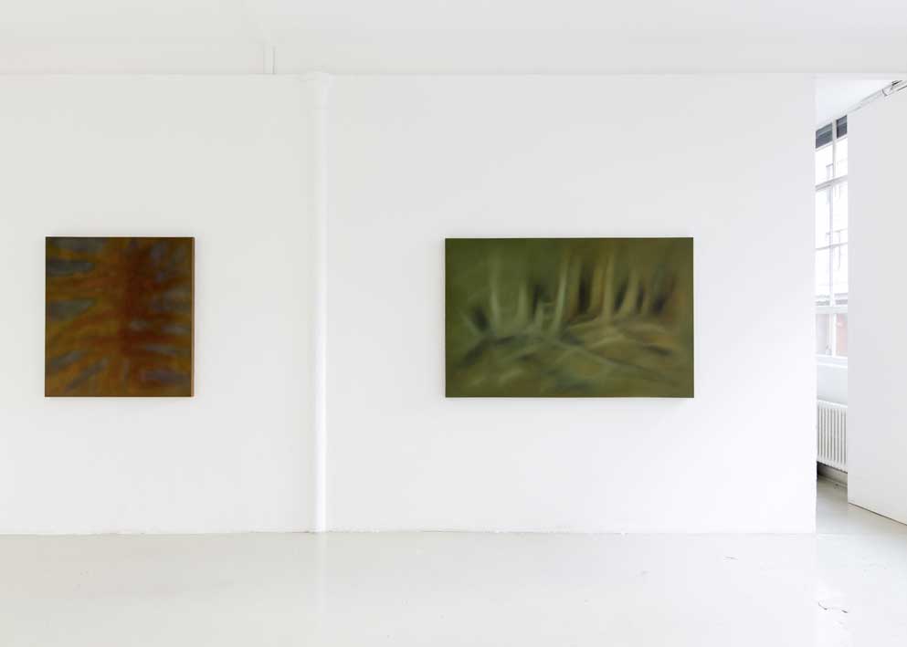 Josée Pitteloud, vue partielle de l'exposition, première salle