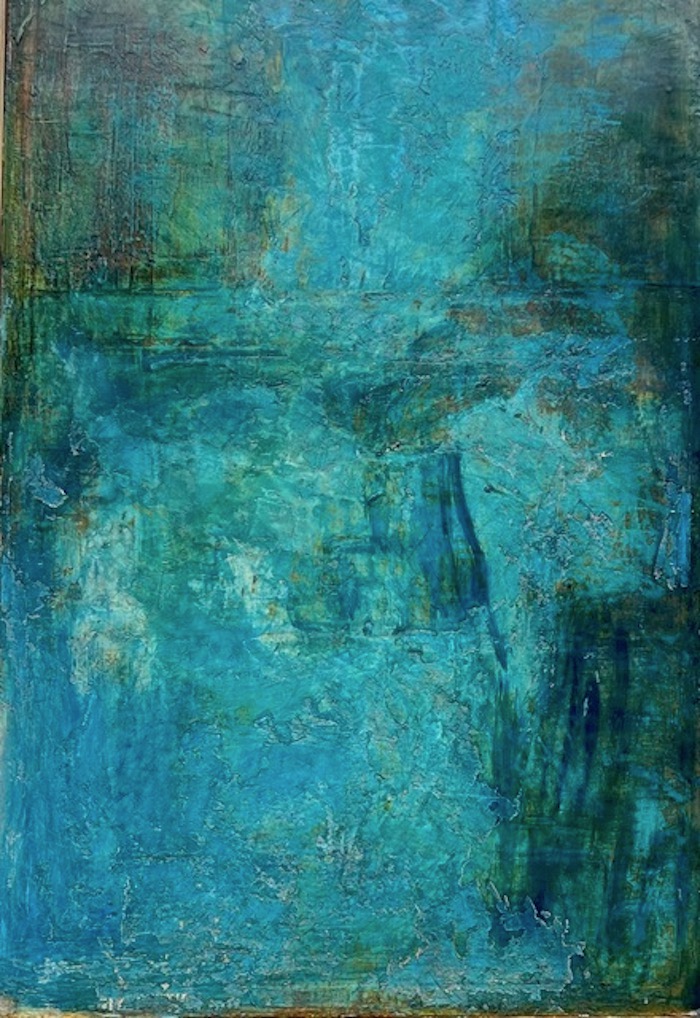 Sabine Pinget, Huile 2020, 80 x 120 cm