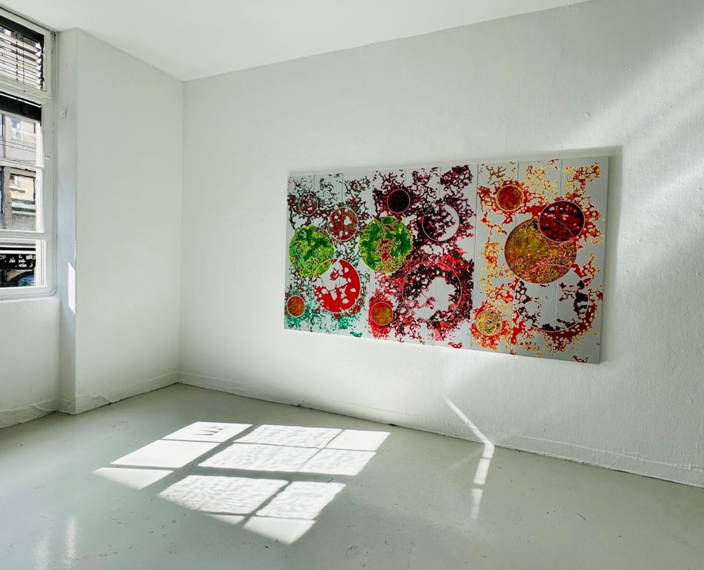 Axelle Snakkers, A CORPS, vue d'exposition