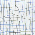 Coulures sur papier de soie Préparé 70x100cm, © Philppe Racine